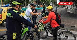 Neiva vive jornada sin carro y sin moto con controles y cambios en la movilidad