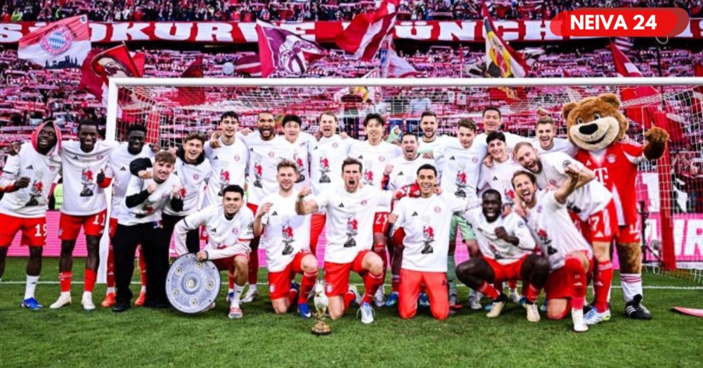 Bayern Múnich se corona campeón de la Bundesliga con destacada actuación de Luis Díaz